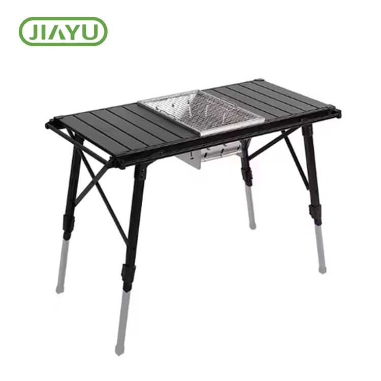 میز BBQ کمپینگ تاشو قابل تنظیم